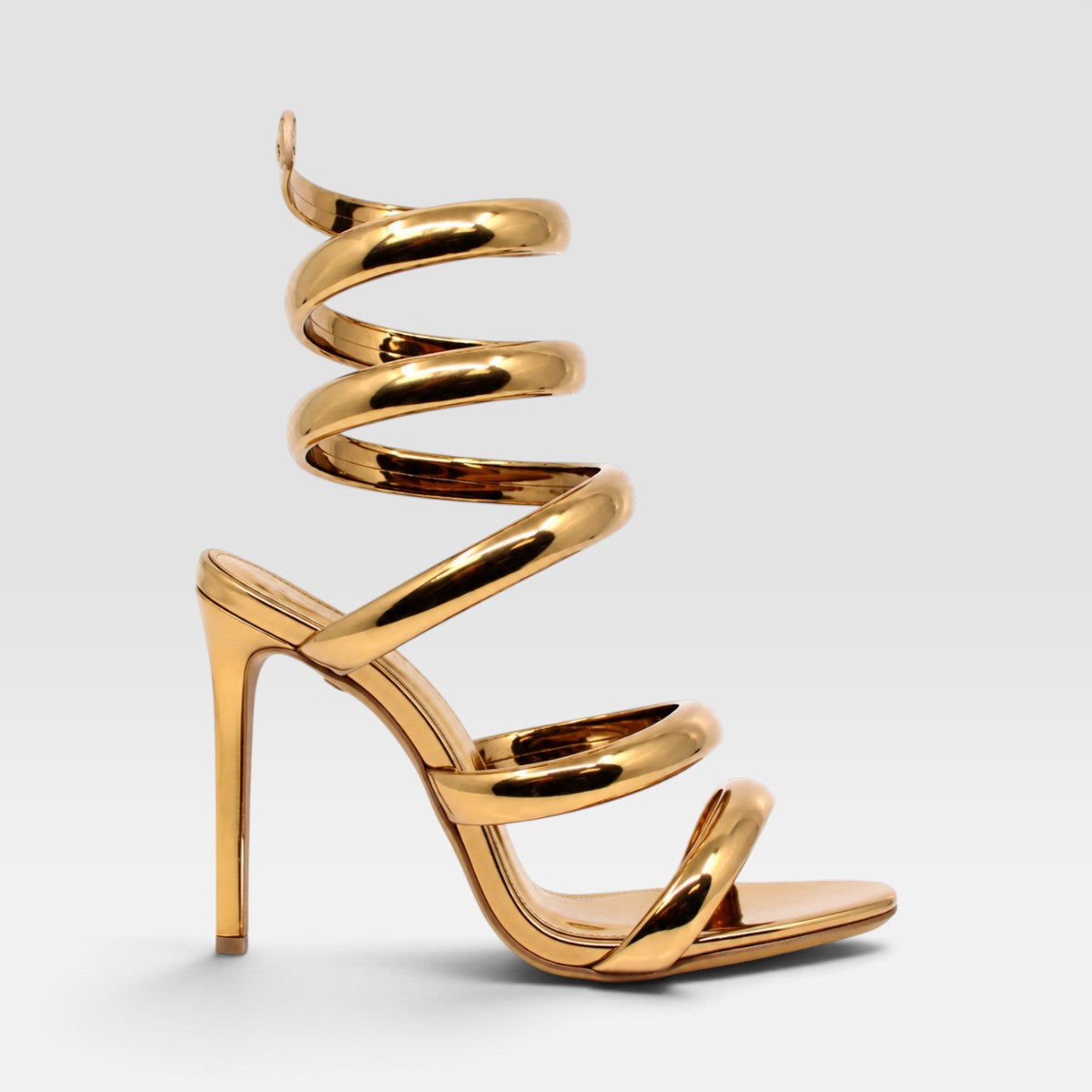 Seraphina | Women's Gold-Tone Evening Court Shoes - Metallic Occasion Heels